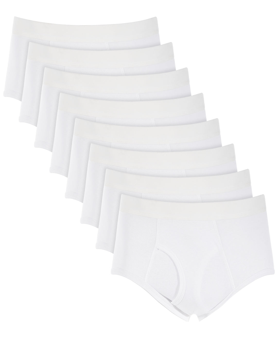 Club Room Men's Briefs 8 Pack White Size Medium