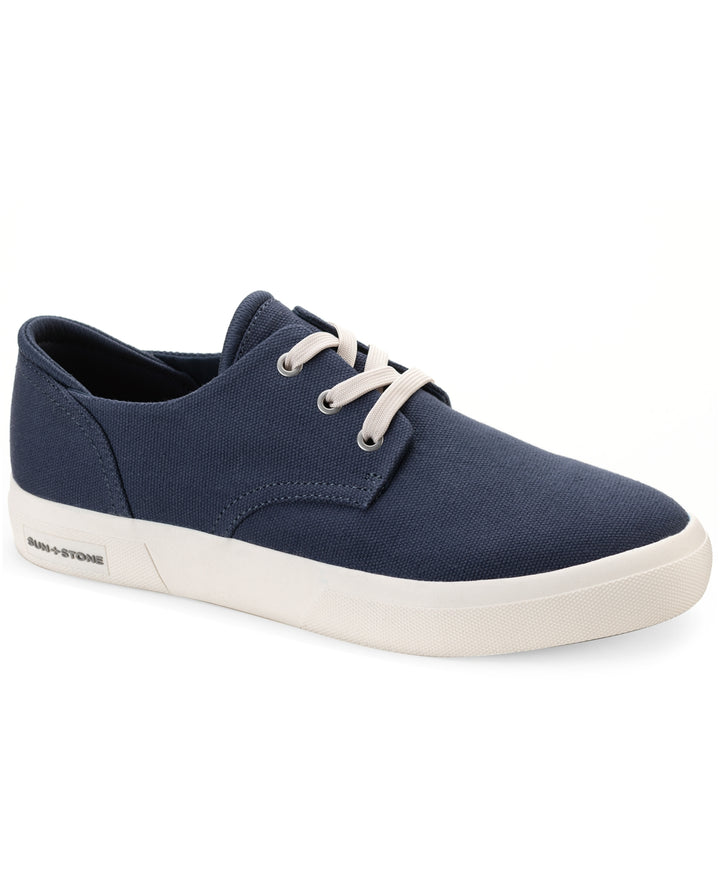 Sun + Stone Men's Kiva Lace Up Core Sneakers Blue