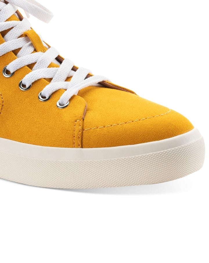 Sun + Stone Men's Jett High Top Sneakers Yellow