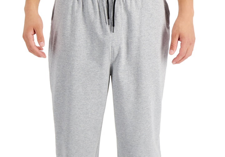 Alfani Men's Mendoza Jogger Pajama Pants Gray Size 2XL