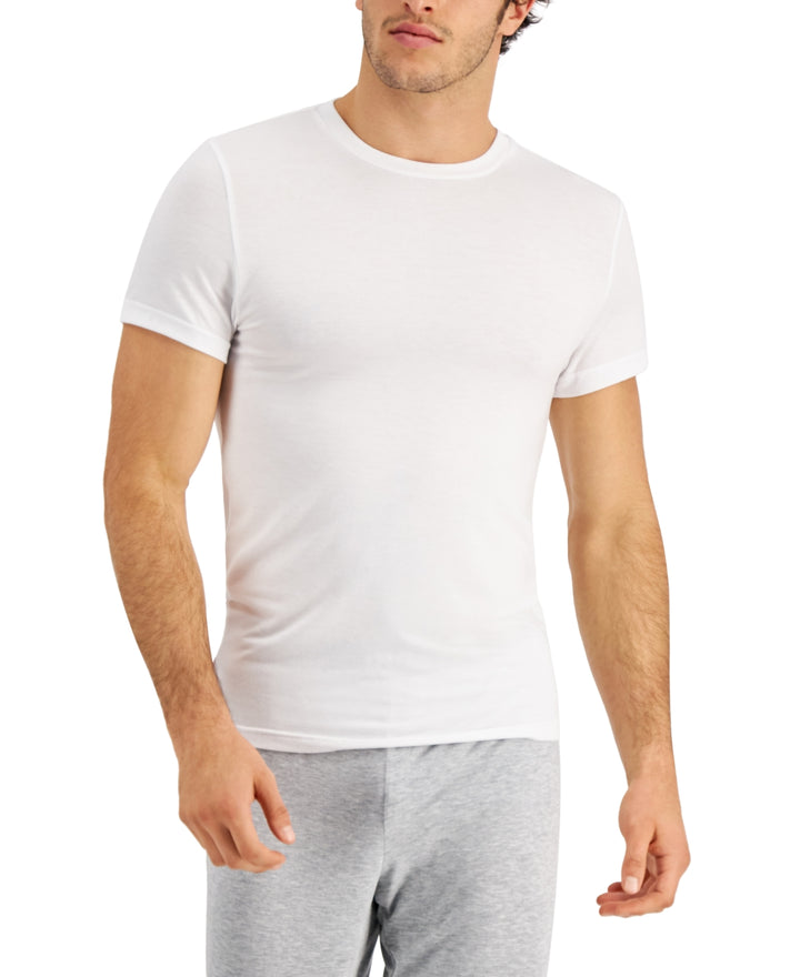 INC International Concepts Men's Modal Blend Pajama Sleep Shirt White Size Medium