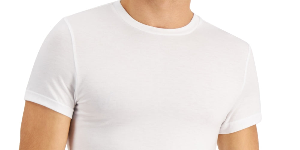INC International Concepts Men's Modal Blend Pajama Sleep Shirt White Size Medium