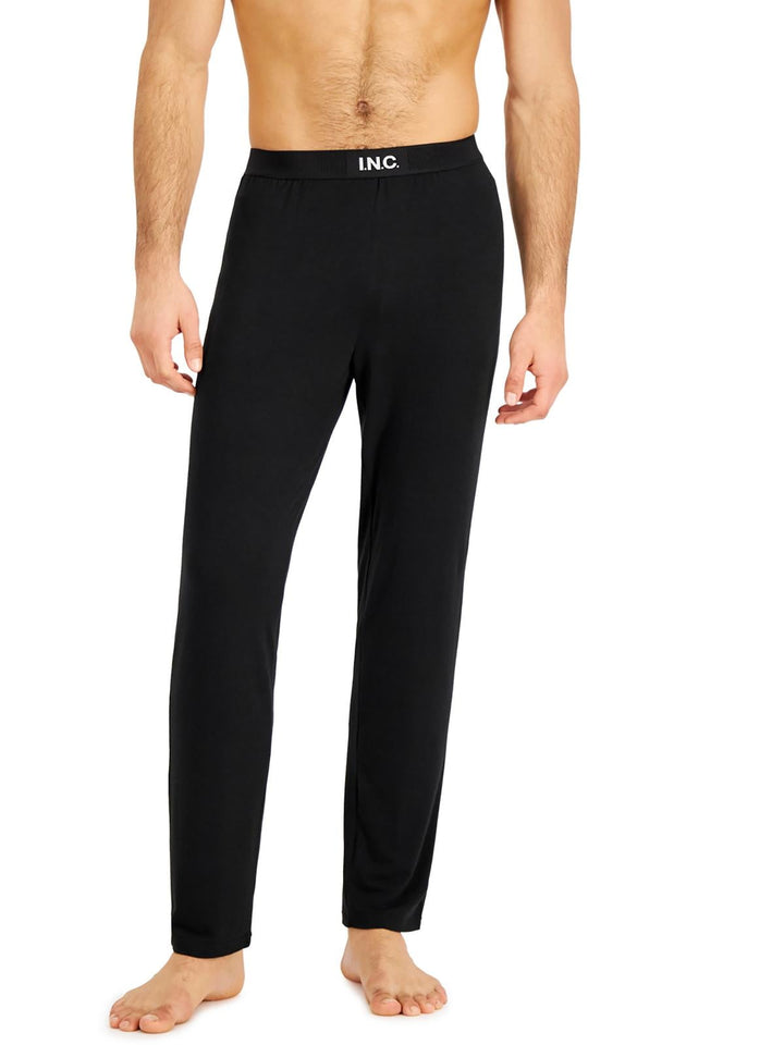 INC International Concepts Men's Pajama Pants Black Size XX-Large