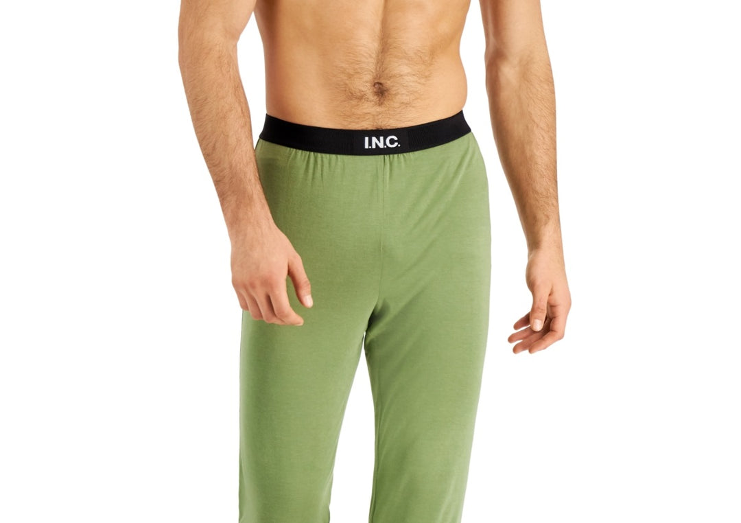 INC International Concepts Men's Pajama Pants Green Size XX-Large