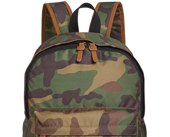 Sun + Stone Men's Riley Camo Backpack Green Size Regular