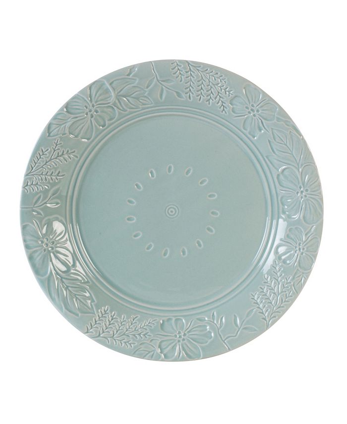 Fitz & Floyd English Garden Dinner Plate Blue One Size