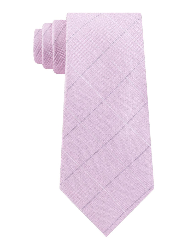 Michael Kors Men's Elijah Silk Professional Neck Tie Pink Size Regular