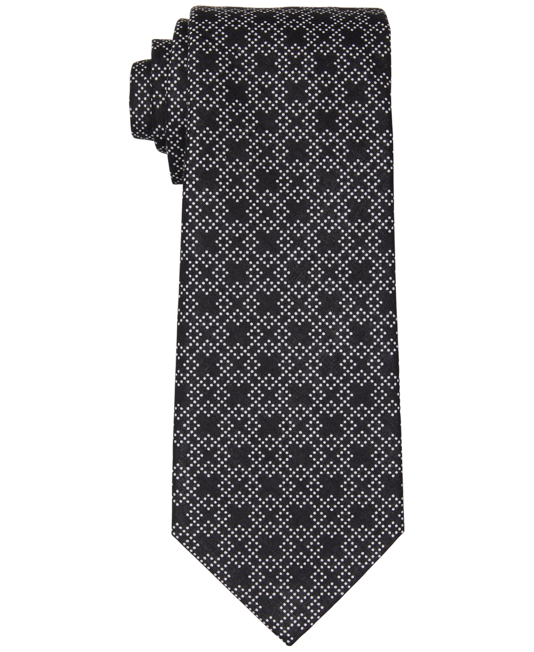 Calvin Klein Men's X Crossing Geo Tie Black One Size