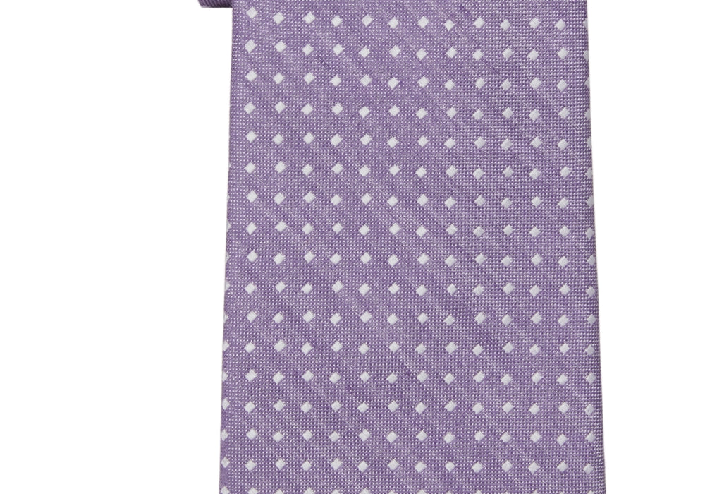 Michael Kors Men's Simple Small-Square Tie Purple One Size