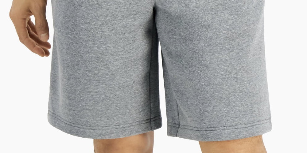 ID Ideology Men's Fleece Shorts Gray Size XXX-Large