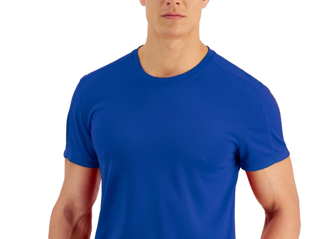 ID Ideology Men's Birdseye Training T-Shirt Blue Size 4X