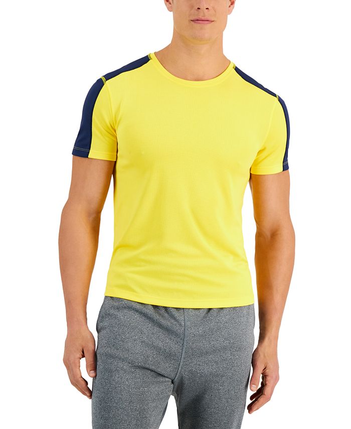 Id Ideology Men's Birdseye Training T-Shirt Yellow Size 3XB