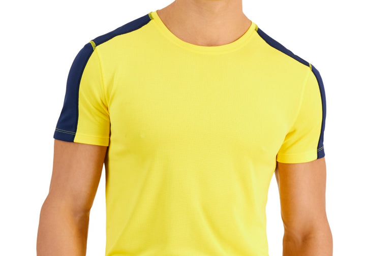 Id Ideology Men's Birdseye Training T-Shirt Yellow Size 3XB