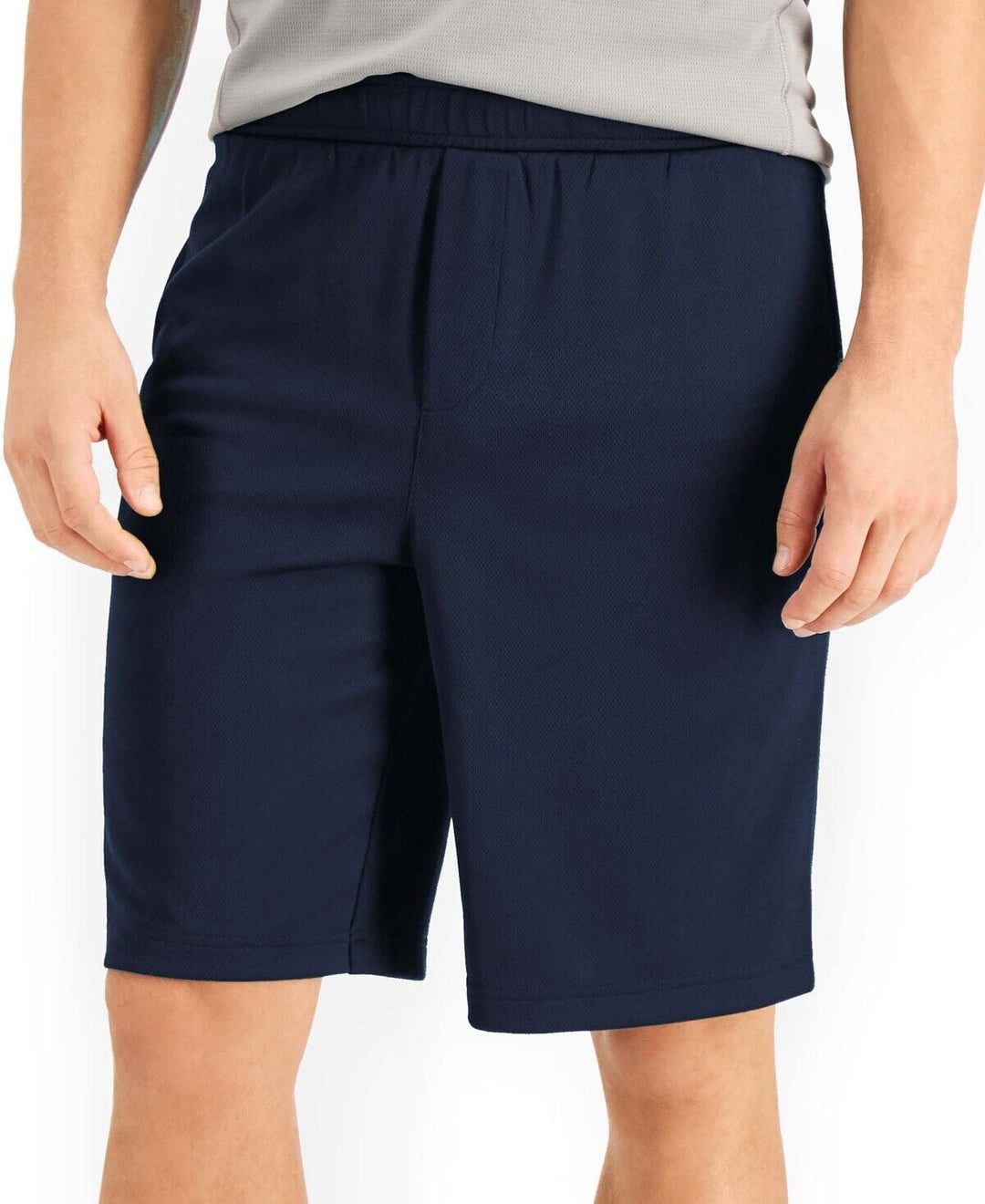 Ideology Men's Mesh Athletic Shorts Blue Size Medium