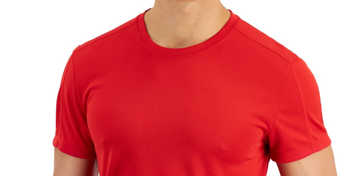 ID Ideology Men's Birdseye Training T-Shirt Red Size Large