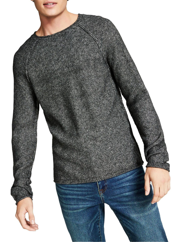 And Now This Men's Raglan Crewneck Sweater Black Size X-Large