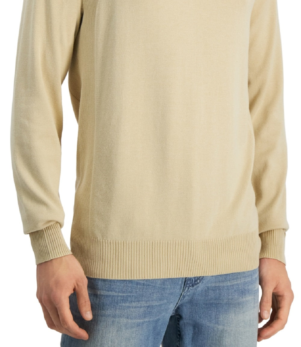 Alfani Men's Ribbed Raglan Sweater Brown