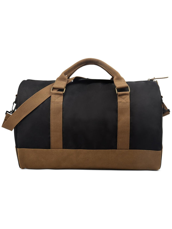 Sun + Stone Men's Canvas Convertible Duffle Bag Black Size Regular