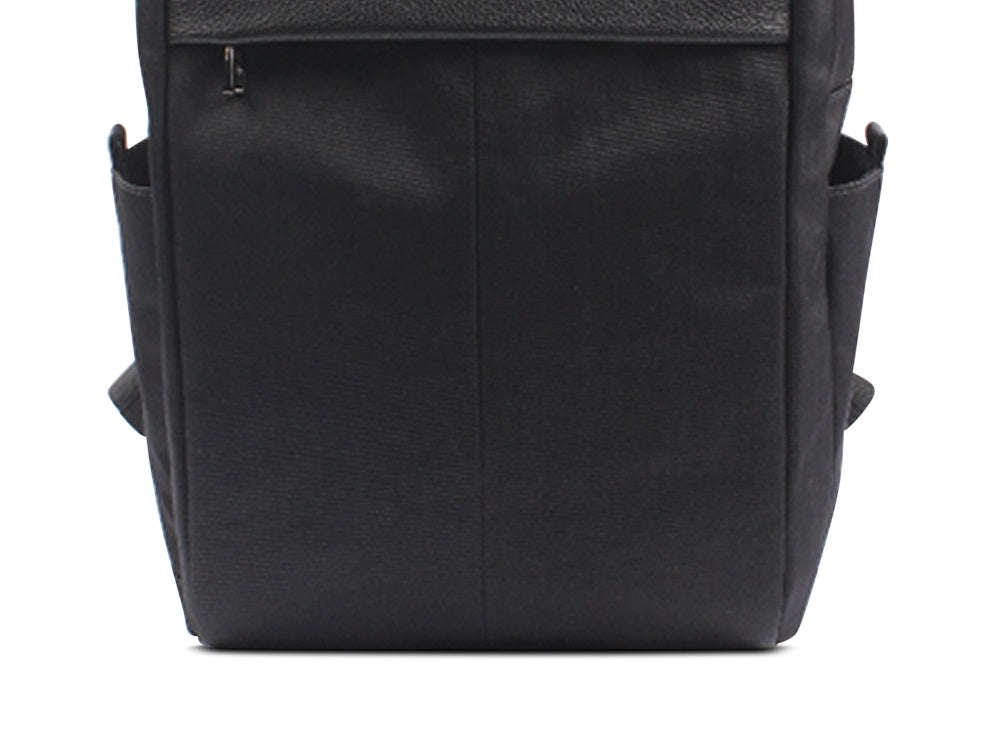 Alfani Men's Faux Trim Padded Backpack Black Size Regular