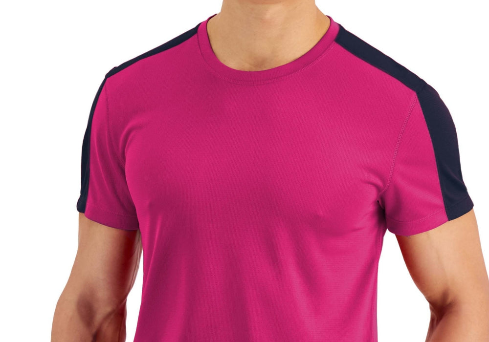 Ideology Mens Big & Tall Moisture-Wicking Crewneck Shirts & Tops Pink Size TBD