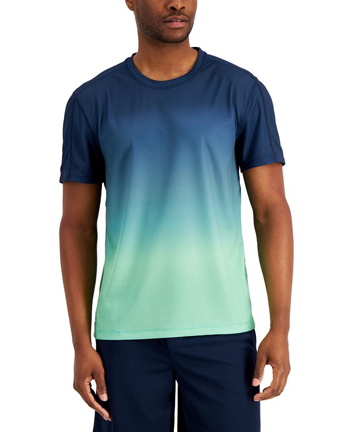 Id Ideology Men's Ombre T-Shirt Blue Size TBD