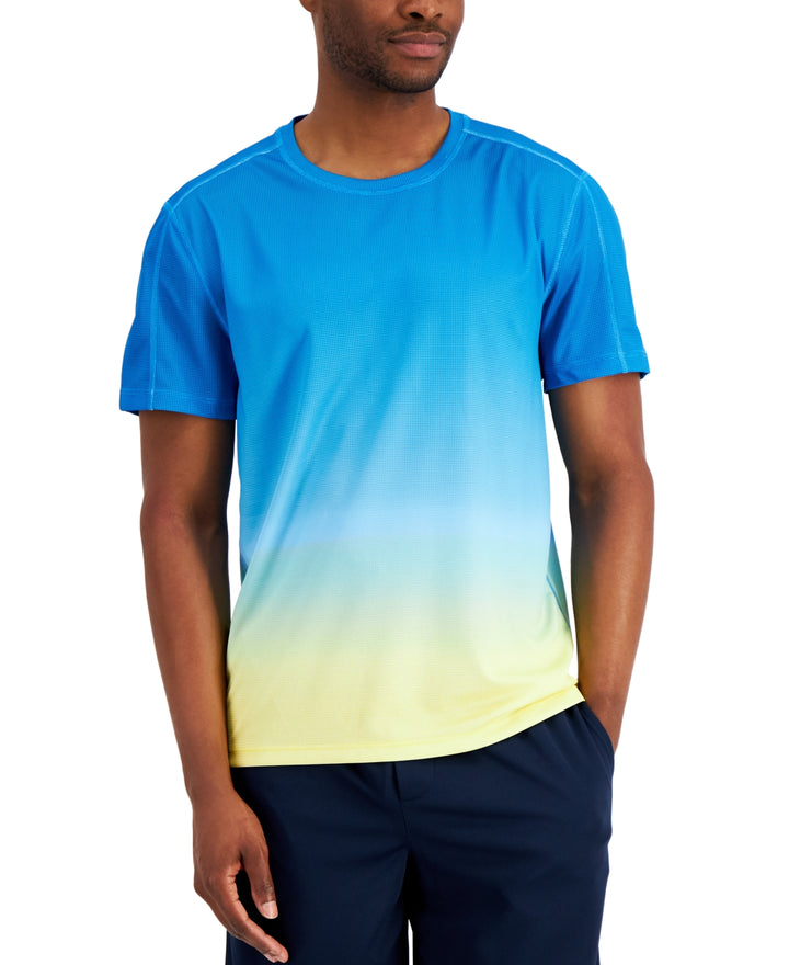 ID Ideology Men's Ombre T Shirt Blue Size 48