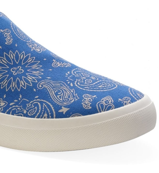 Sun + Stone Men's Reins Slip On Sneaker Blue