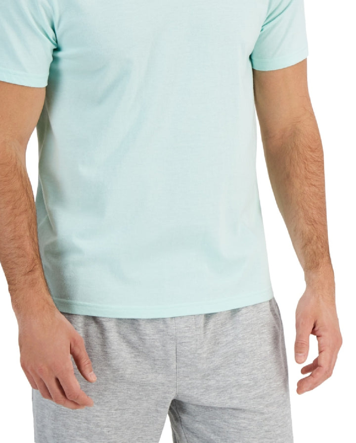 Club Room Men's Pajama T-Shirt Green Size X-Large