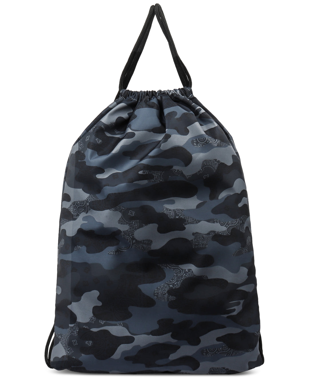 Sun + Stone Men's Camouflage Drawstring Backpack Blue Size Regular