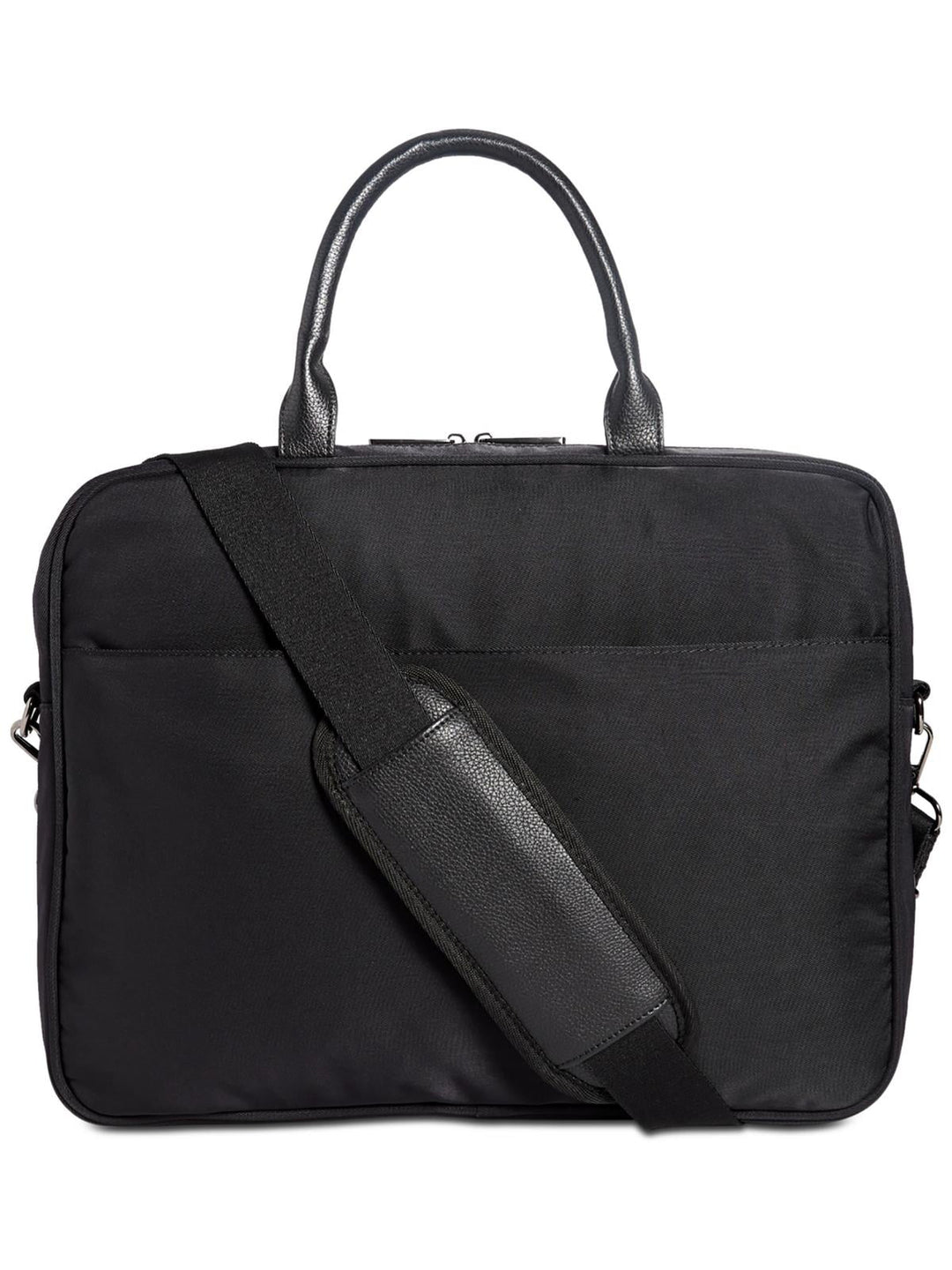 Alfani Men's Nylon Briefcase Black Size Regular
