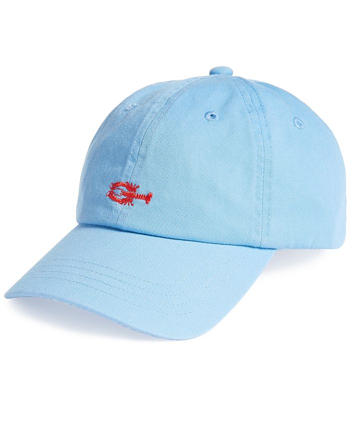 Club Room Men's Embroidered Baseball Hat Blue Size Regular