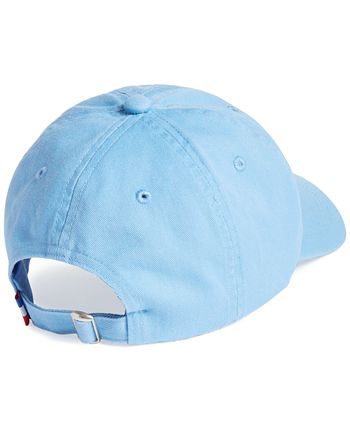 Club Room Men's Embroidered Baseball Hat Blue Size Regular