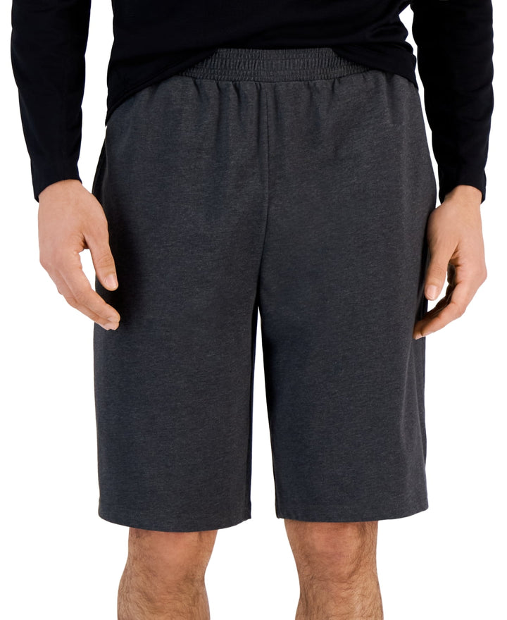 Id Ideology Men's Regular-Fit Jersey-Knit Shorts Charcoal Size 3XB