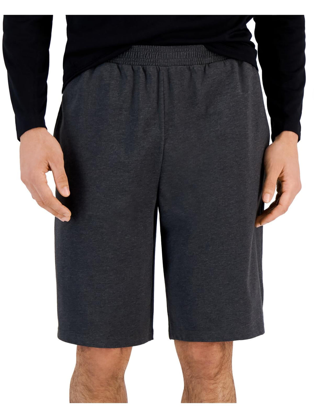 ID Ideology Men's Regular Fit Jersey Knit Shorts Gray Size 3X