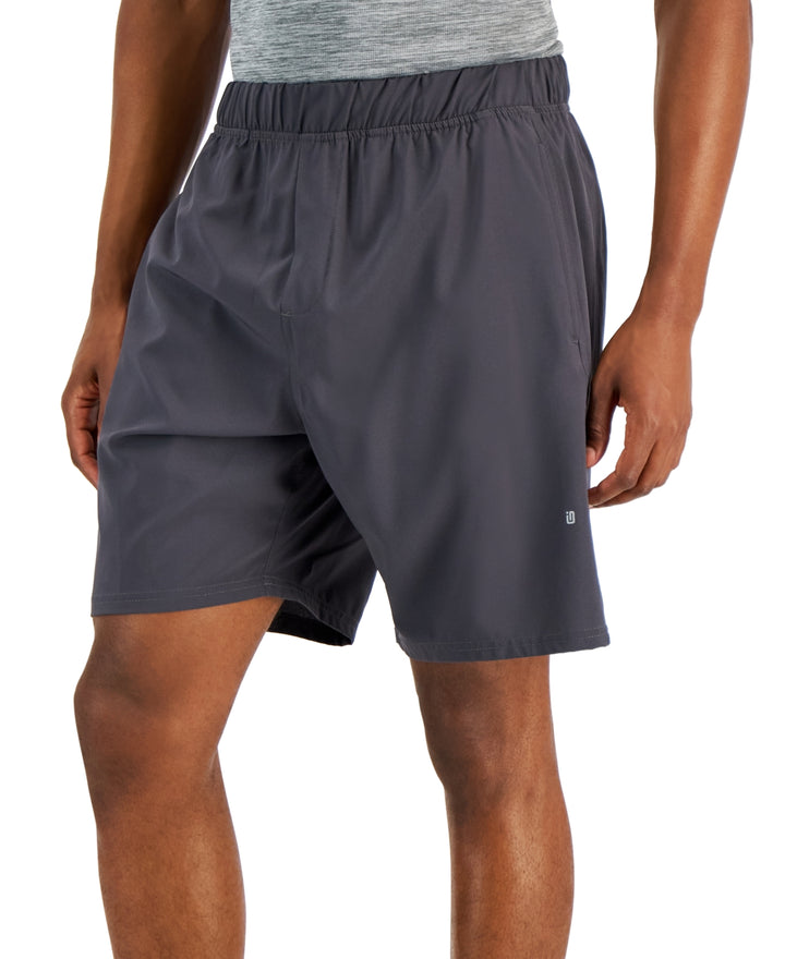 ID Ideology Men's Woven 7 Training Shorts Gray Size XX-Large