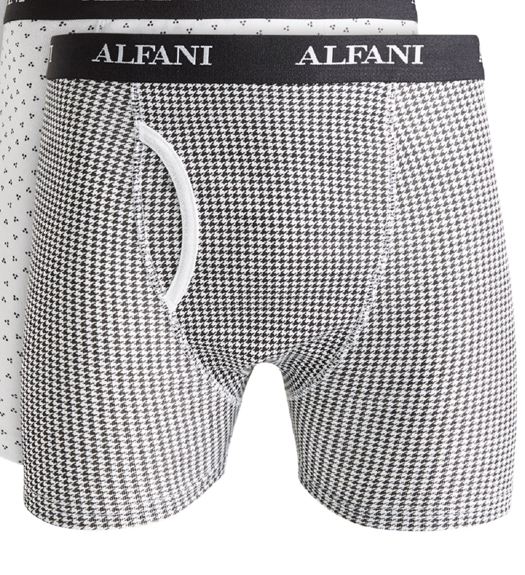 Alfani Men's 5 Pk Moisture Wicking Boxer Briefs Black Size Large