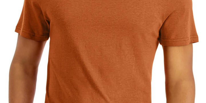 Club Room Men's Pajama T-Shirt Orange Size XX-Large