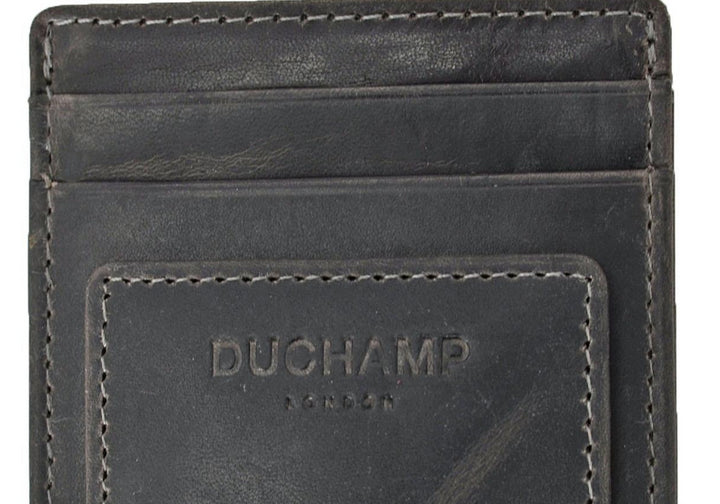 Duchamp London Men's Front Pocket with Magnetic Money Clip Wallet