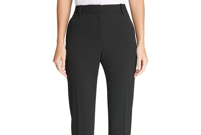 DKNY Women's Slim Pants Black Size 8 Petite