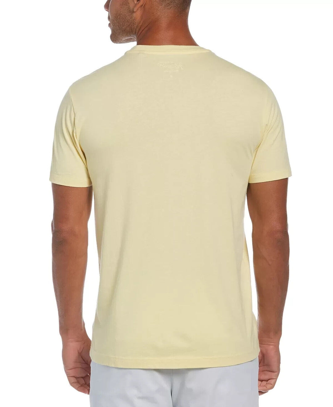 Original Penguin Men s OPG Graphic Short Sleeves T-Shirt Banana Yellow Size M