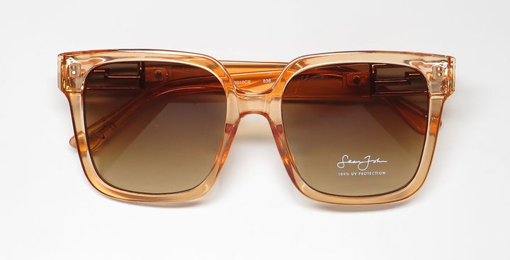 Sean John SJS2010Ce Sunglasses 100% UV/UVB Protection Rectanglular Lenses Casual