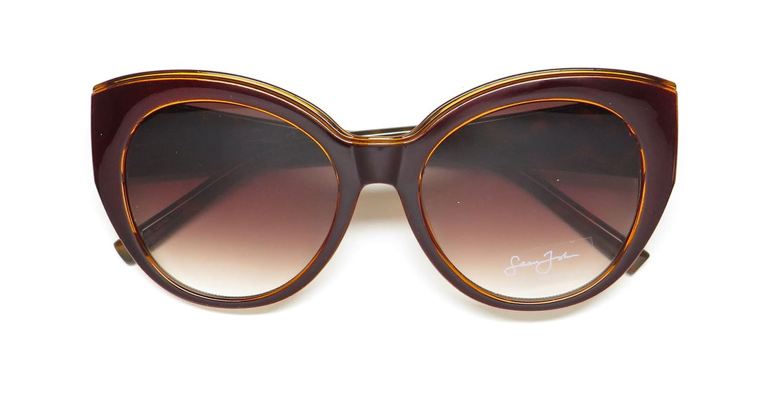 Sean John SJS2034Ce Cat Eye Sunglasses As Seen On Celebrities Ultimate Comfort