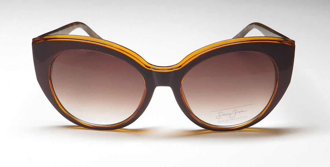 Sean John SJS2034Ce Cat Eye Sunglasses As Seen On Celebrities Ultimate Comfort