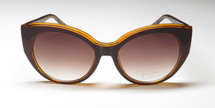 Sean John SJS2034Ce Cat Eye Sunglasses As Seen On Celebrities Ultimate Comfort