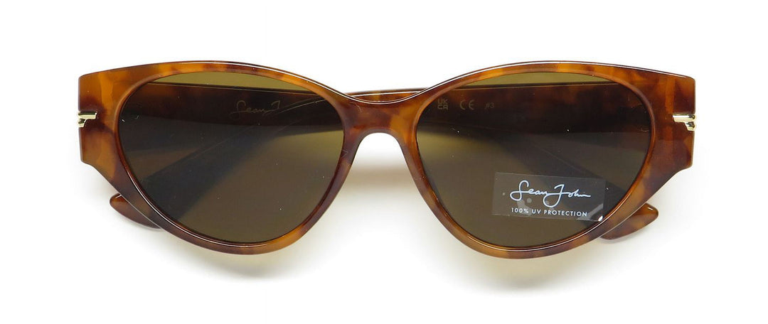 Sean John SJS2030Ce Sunglasses Retro 50S/60S Look 100% UV Rays Protection Womens