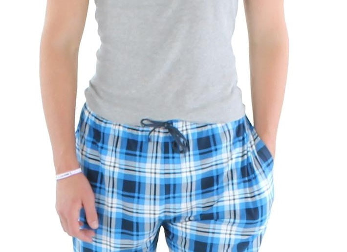 Perry Ellis Portfolio Men's Pajama Sleepwear Sleep Short Blue Size XX-Large