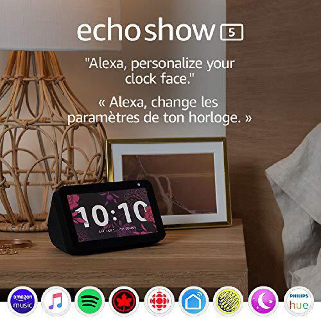 Echo_Show 5 (2nd Generation) - Smart display - LCD 5.5" - wireless - Bluetooth, Wi-Fi - deep sea blue OPEN BOX