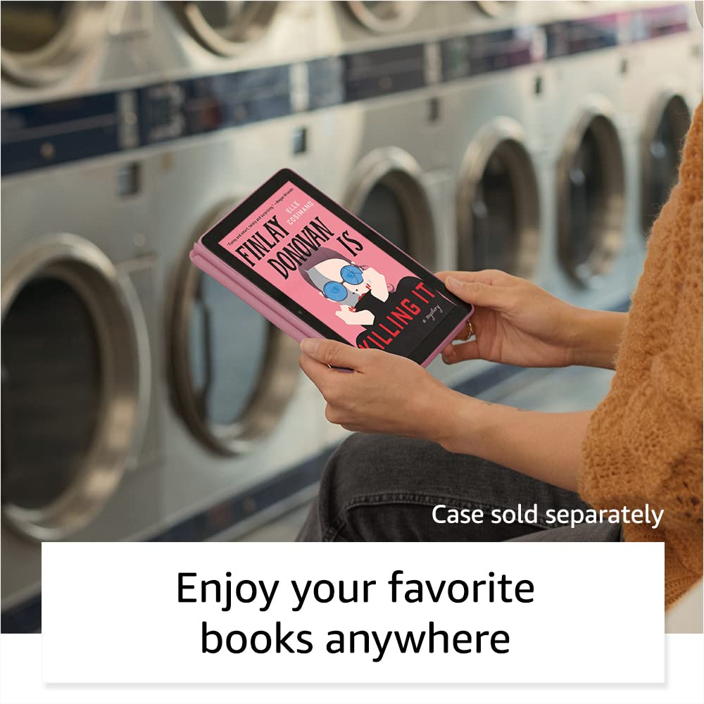 Amazon Fire HD 8 - 12th generation - tablet - 32 GB - 8" IPS (1280 x 800) - microSD slot - black - Lockscreen Ad-Supported