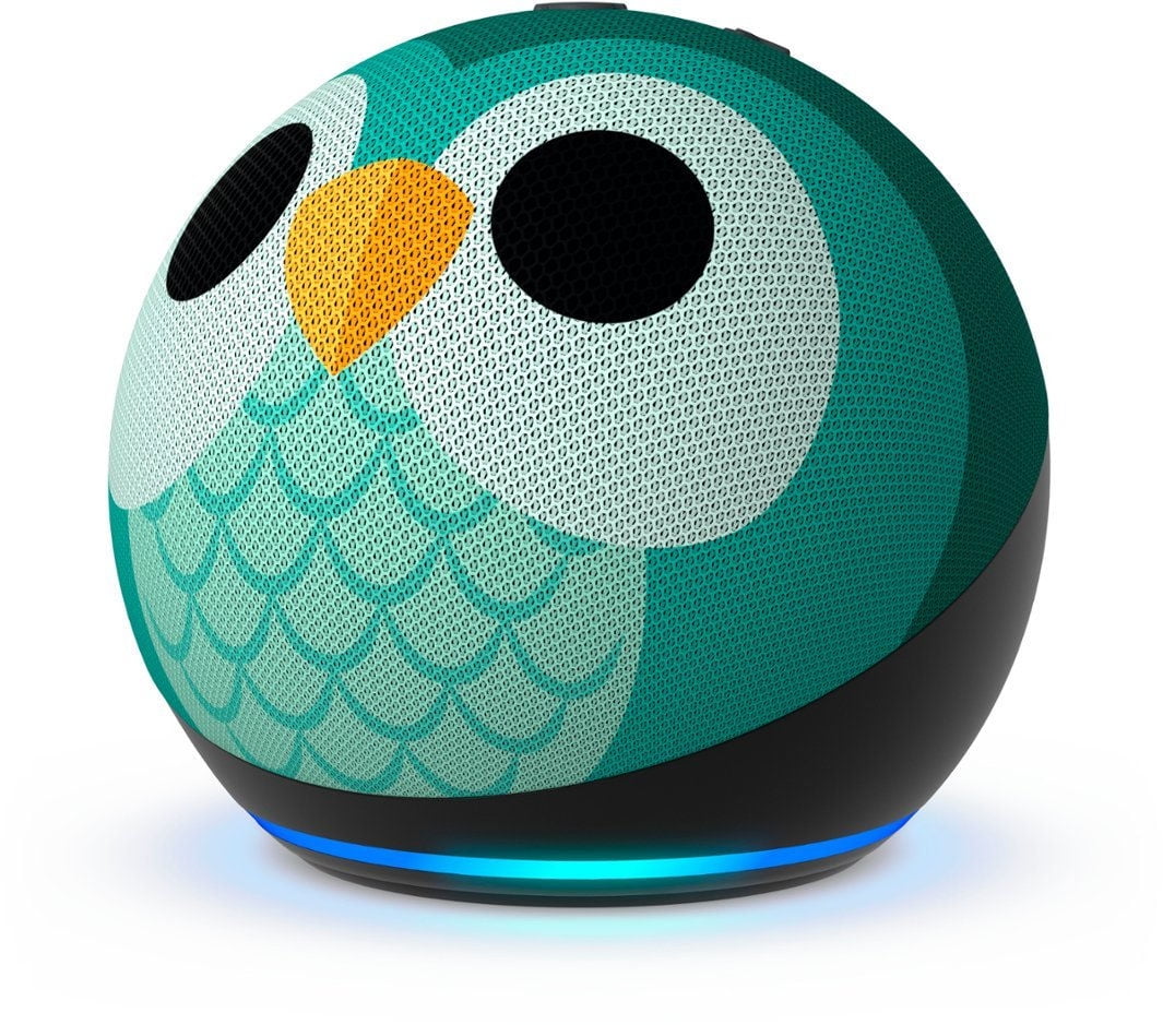 Amazon - Echo Dot Kids (5th Gen, 2022 Release) with Alexa - Owl