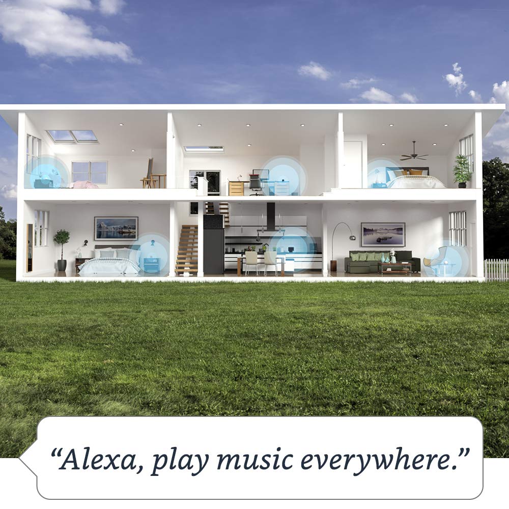 Amazon Echo (4th generation) Bluetooth Smart Speaker, Alexa Supported, Charcoal